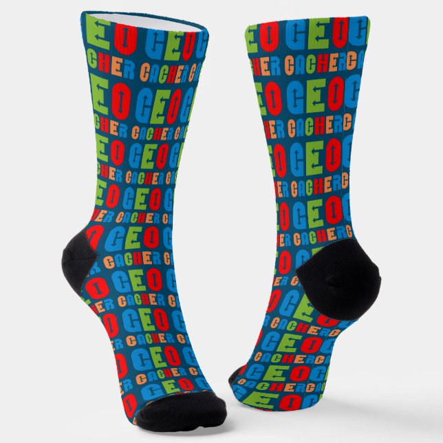Calcetines Flechas geocásicas coloridas (Angular)
