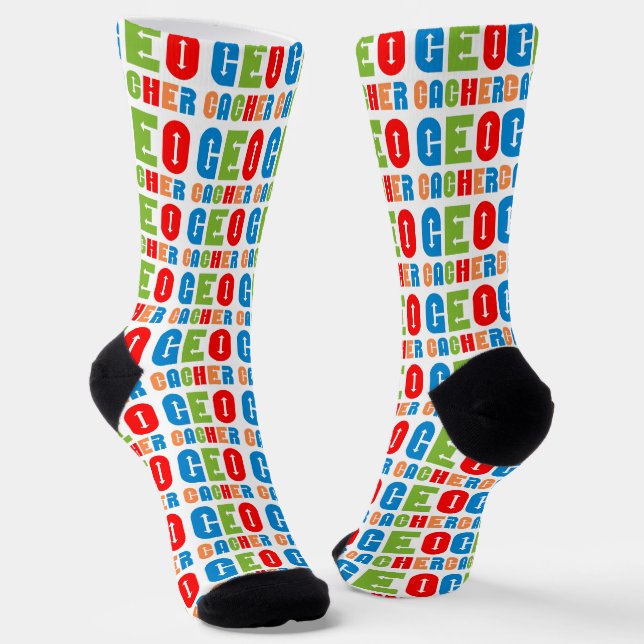 Calcetines Flechas geocásicas coloridas (Angular)