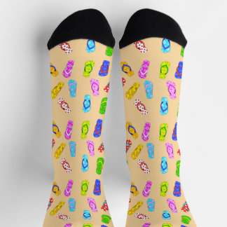 Calcetines Flip Flop Pattern