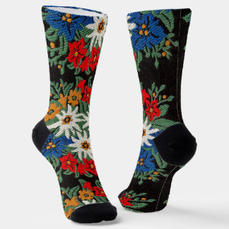 Calcetines Flor alpina suiza Edelweiss