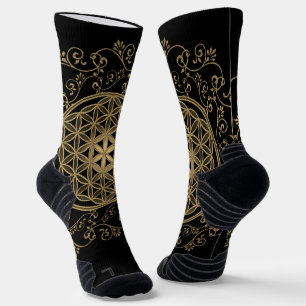 Calcetines Flor de la Vida - Mandala de Adornos Vintage 2