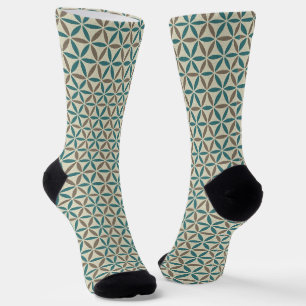 Calcetines FLOR DE LA VIDA - patrón de sello 1