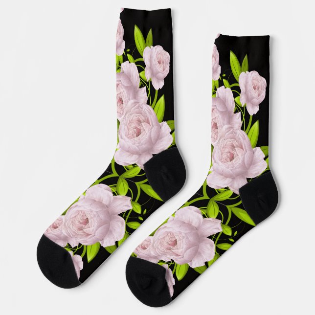 CALCETINES FLORAL (Izquierda)