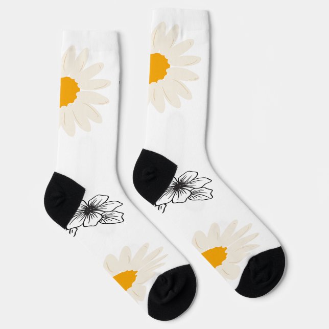 Calcetines Floral (Derecha)