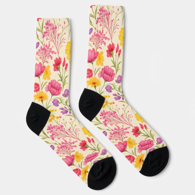 Calcetines Floral Garden Crew Socks