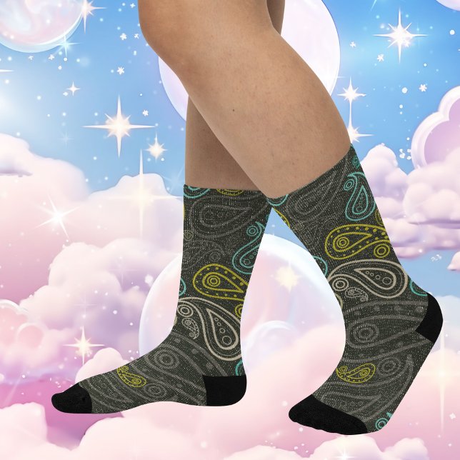 Calcetines Floral Paisley (Subido por el creador)