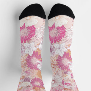 Calcetines Floral sin foco