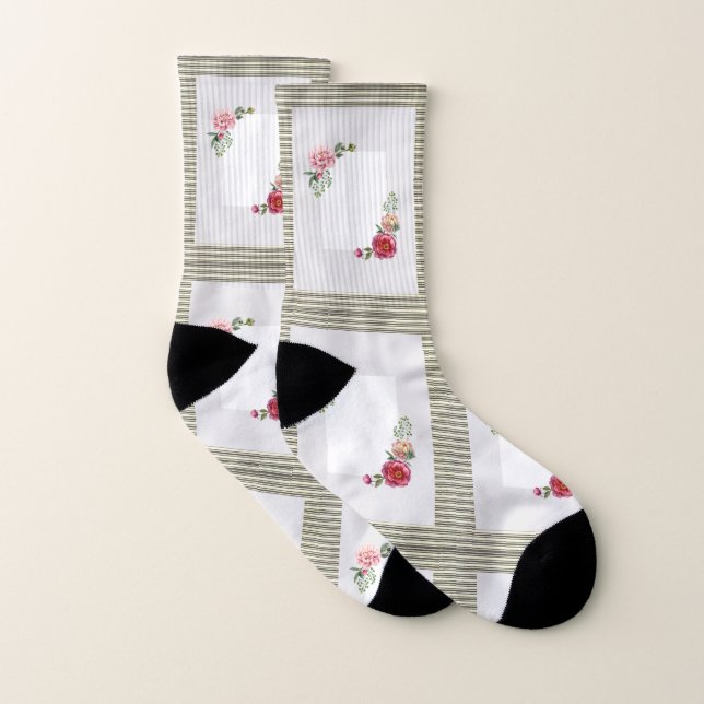 Calcetines Florales para Hombre (Par)