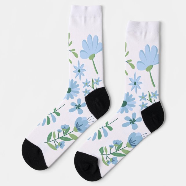 Calcetines Flores (Izquierda)