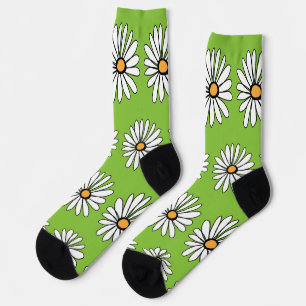 CALCETINES FLORES BLANCOS