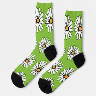 CALCETINES FLORES BLANCOS
