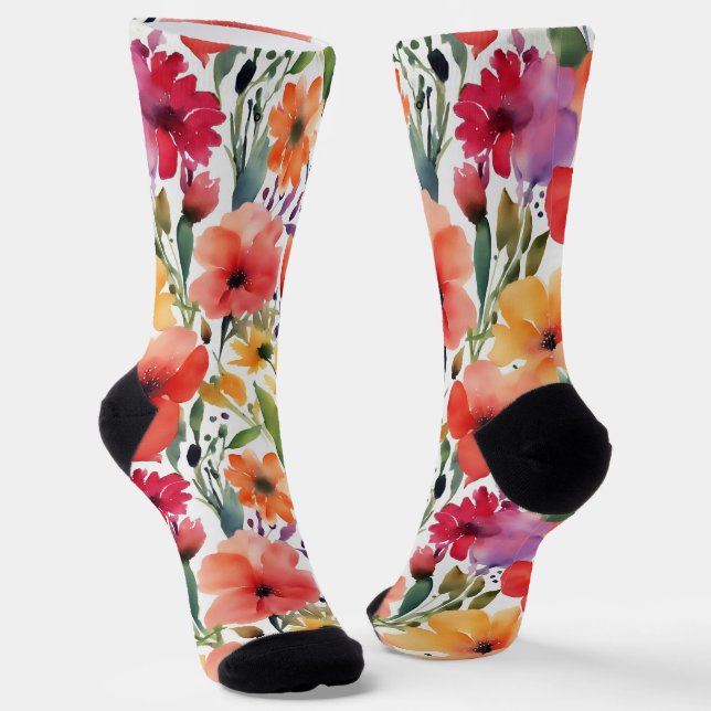Calcetines FLORES DE primavera (Angular)