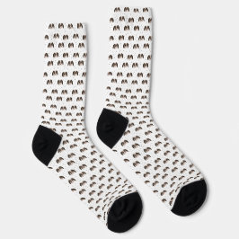 Calcetines Focos de fotos de perros personalizados con fotos