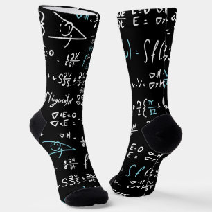 Calcetines Fórmulas matemáticas profesor de física de matemát