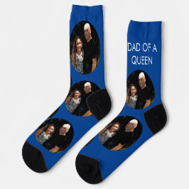 Calcetines Foto de hija del día del padre papá
