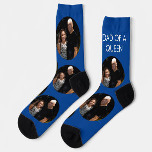 Calcetines Foto de hija del día del padre papá