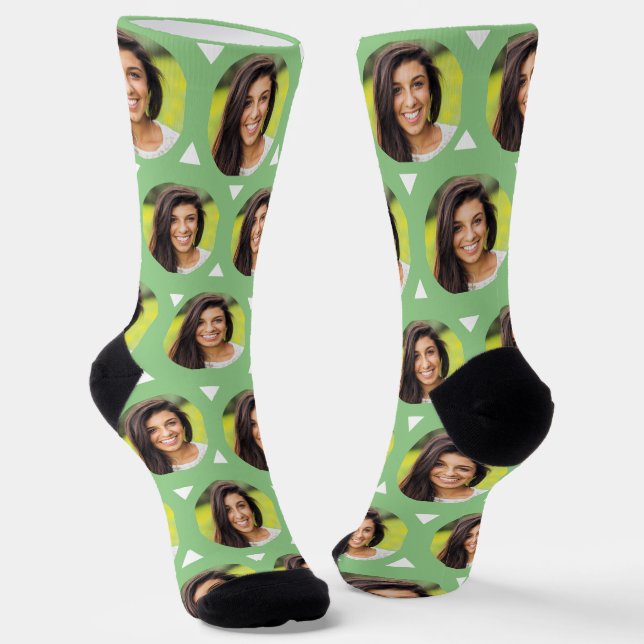 Calcetines Foto de Sage Green de Girlfriend para Boyfriend Cu (Angular)