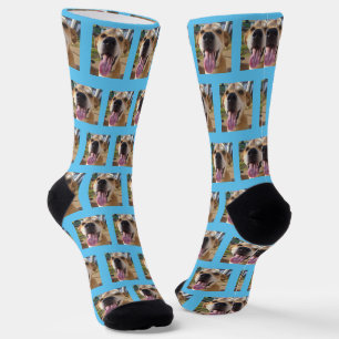 Calcetines Foto del Mascota personalizado Dog Face