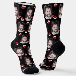 Calcetines Foto del novio de los Navidades de Novia Santa