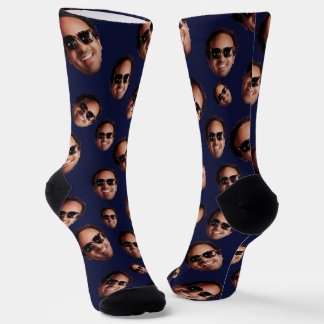 Calcetines Foto Divertida de Cara Personalizada