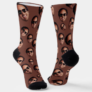 Calcetines Foto Divertida de Cara Personalizada