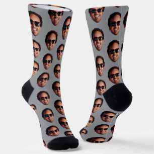 Calcetines Foto Divertida de Cara Personalizada