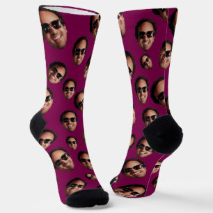 Calcetines Foto Divertida de Cara Personalizada
