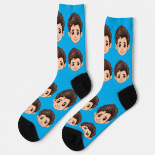 Calcetines Foto personalizada cara imagen personalizada 