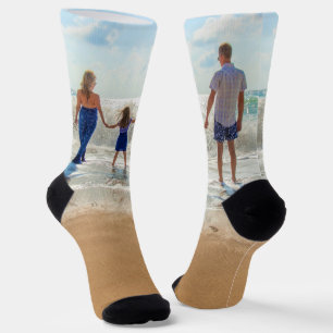 Calcetines Foto personalizado encierra su propio diseño con l