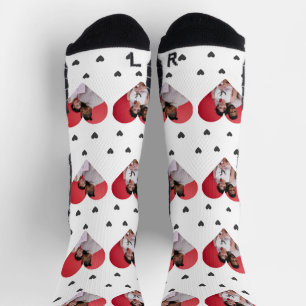 Calcetines Foto simple El día de San Valentín de pareja