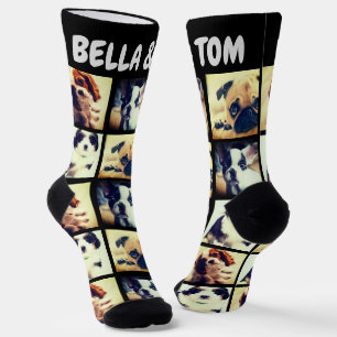 Calcetines Foto y texto personalizados