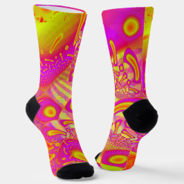 Calcetines Fractal de vidrio fundido 3D LollyPoP
