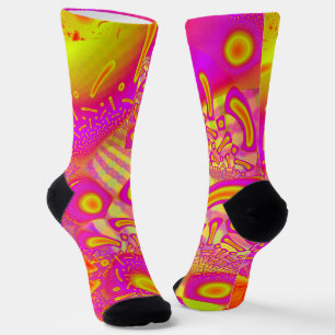 Calcetines Fractal de vidrio fundido 3D LollyPoP