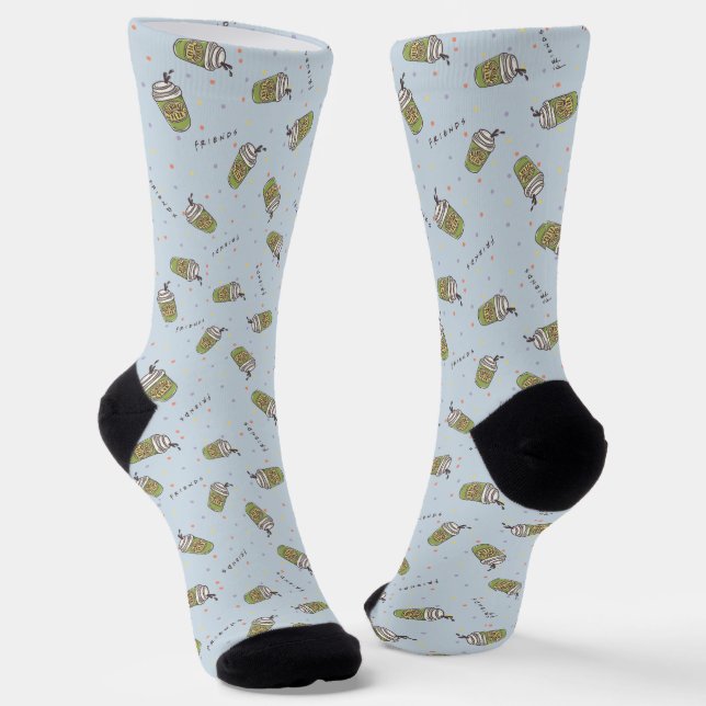 Calcetines FRIENDS™ | Patrón de lunares de Central Perk (Angular)