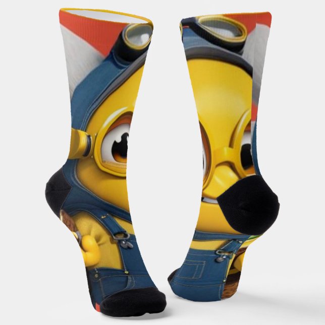 Calcetines Fröhlicher Taco-Freund  (Angular)