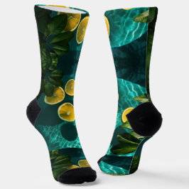 Calcetines Fruta En Agua 3D Con Estilo De Real