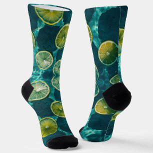Calcetines Fruta En Agua 3D Con Estilo De Real