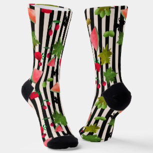 Calcetines Frutas frescas sin foco Berries Personalizado acua
