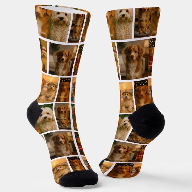 Calcetines Fun Personalized Photo (Angular)