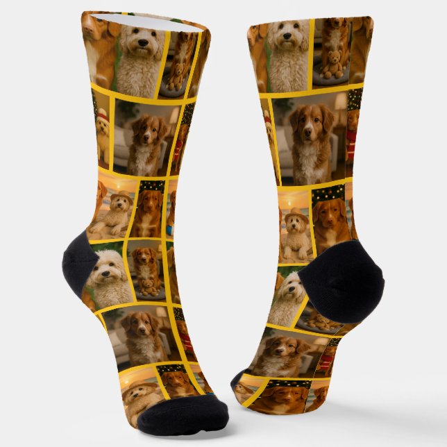 Calcetines Fun Personalized Photo (Angular)