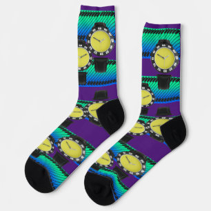 Calcetines Fun Purple Watch Socks