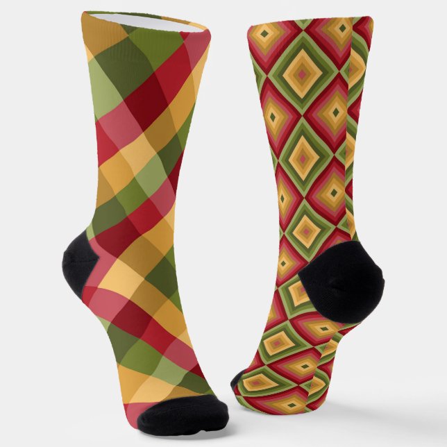 Calcetines Funky Colorful Odd Socks no coincidentes (Angular)