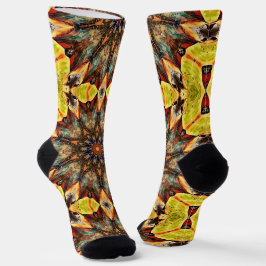 Calcetines Funky Mandala Art Crazy Socks