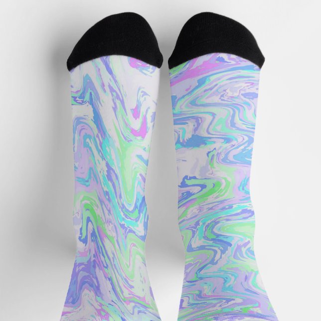 Calcetines Funky Waves (Arriba)