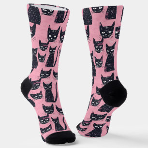 Calcetines Funny Black Cat Socks