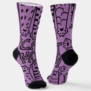 Calcetines Funny Cat Mom Paws