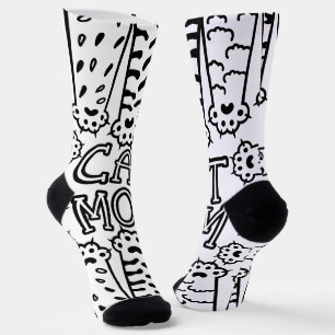 Calcetines Funny Cat Mom Paws