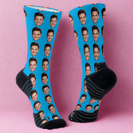 Calcetines Funny Custom Face Socks with Your Photo