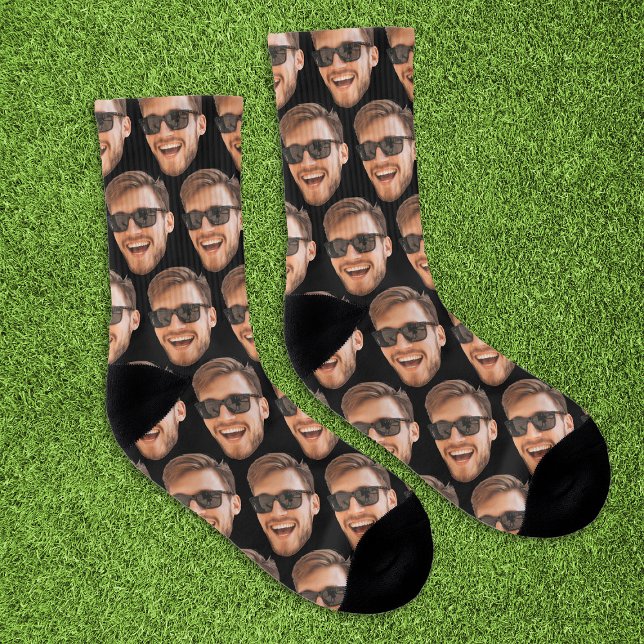 Calcetines Funny Face Personalized Face Photo Socks Para Homb (Funny Personalized Face Photo Socks
)