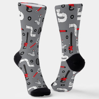 Calcetines Funny Plumber Plumbing Tools Pattered